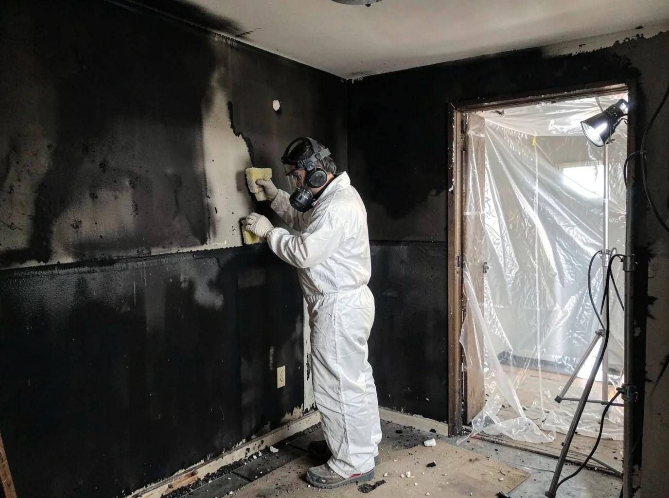 Fire Damage Restoration company in Pierpont, OH